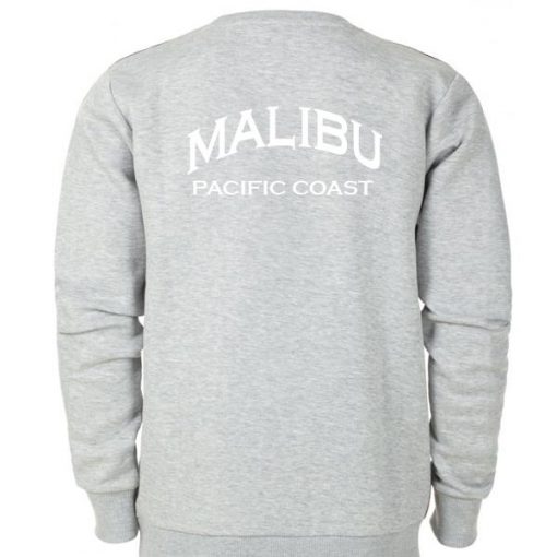 Malibu Pacific Coast Sweatshirt Back