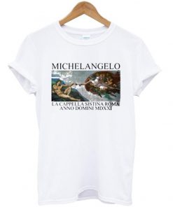 Michelangelo Hand T Shirt Ez025