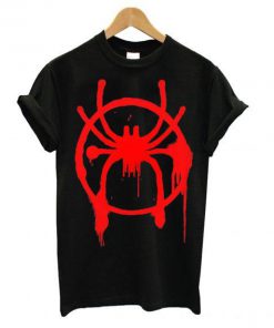 Miles Morales Spider Logo Spider-Man T shirt SU