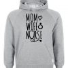 Mom Love Wife Nurse Hoodie