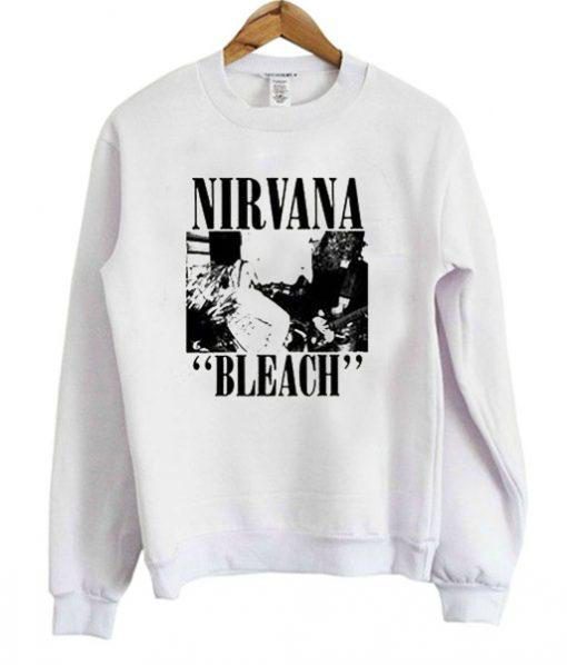 Nirvana Bleach Sweatshirt Ez025