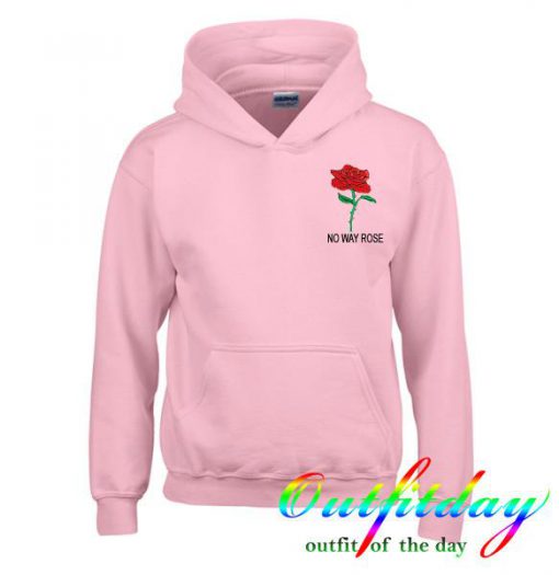 No way rose hoodie