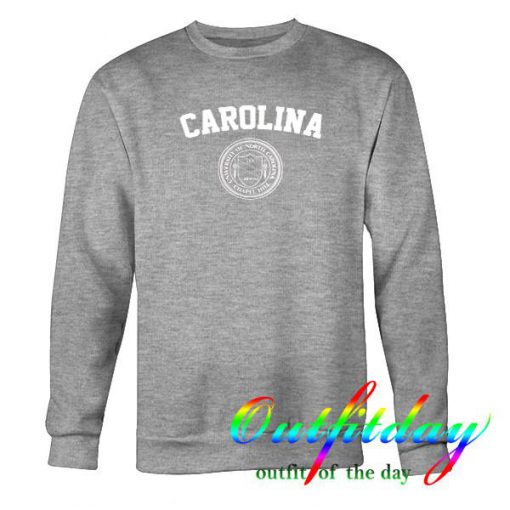 North Carolina University Logo Sweatshirt