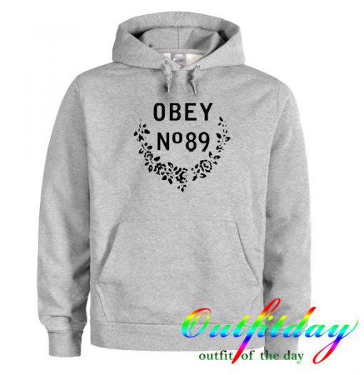 Obey no 89 FLower Hoodie