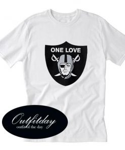 One Love Oakland Raiders Tshirt