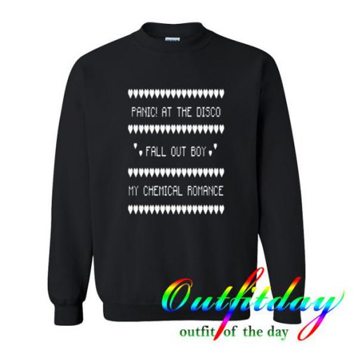 Panic At The Disco Fall Out Boy Sweatshirt