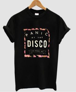 Panic! At The Disco Floral Muscle Tshirt  SU