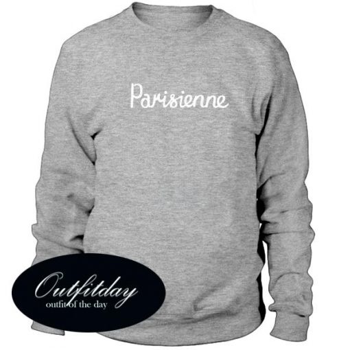 Parisienne Print Sweatshirt