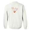 Peachy Sweatshirt Back