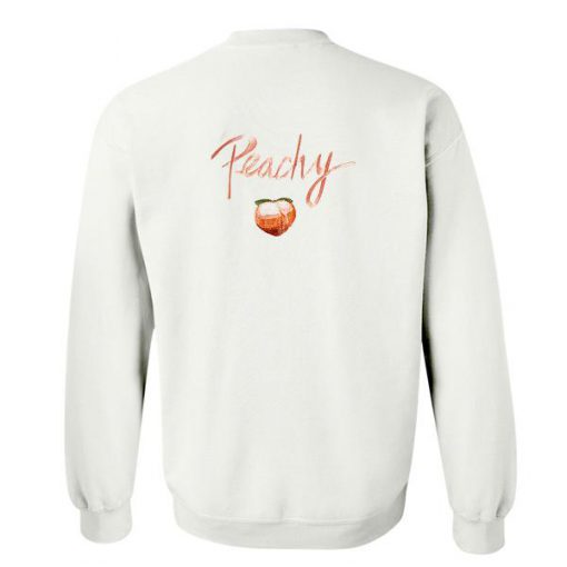 Peachy Sweatshirt Back