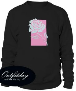 Pink Box Rose Sweatshirt