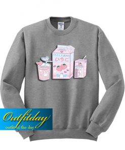 Pink Fleece Sweatshirt Ez025