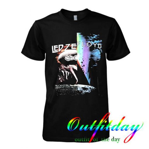 Pink Floyd Led Zeppelin tshirt