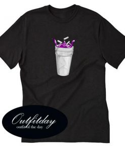 Purple Blended Ice Drink T-Shirt