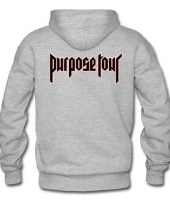 Purpose tour Hoodie Back  SU