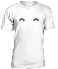 Rainbow Boobs Tshirt