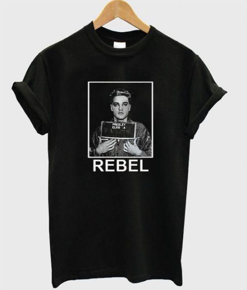 Rebel elvis presley t-shirt Ez025