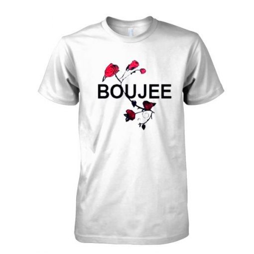 Red Rose Boujee tshirt