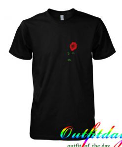 Red Rose Drawing tshirt