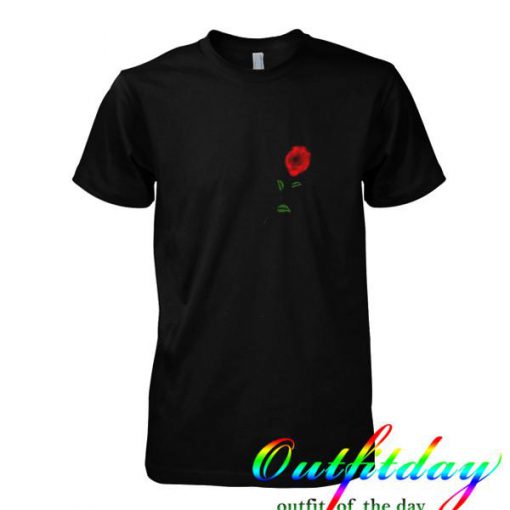 Red Rose Drawing tshirt