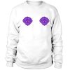 Shell Boobs Purple Sweatshirt
