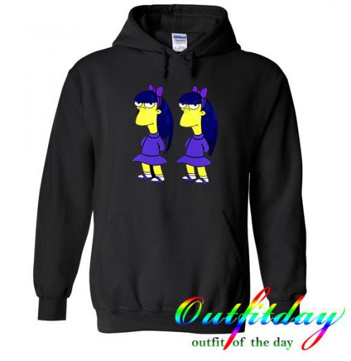 Simpsons Twin Girls hoodie