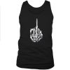 Skeleton Middle Finger Tanktop