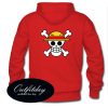 Skull One Piece Hoodie Back