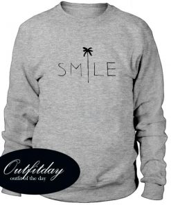 Smile Coconut Tree Sweatshirt