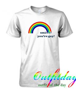 Smile If You're Gay tshirt