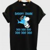 Snoopy Shark Doo Doo Doo T-shirt  SU