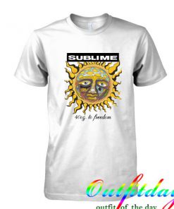 Sublime Sun Logo 40 oz to Freedom tshirt