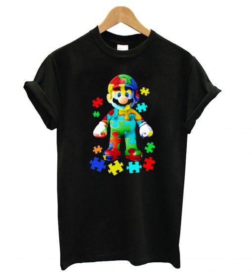 Super Mario Autism T shirt  SU