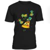 TMNT Turtle Ninja Eating Pizza Tshirt