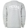 Texas Est 1845 Sweatshirt Back