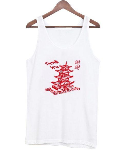 Thank you pagoda Tanktop Ez025