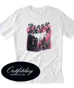 The Clash Retro Punk Rock T Shirt