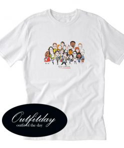 The Office Cast Cartoon T Shirt