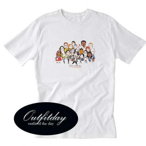 The Office Cast Cartoon T Shirt