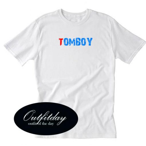 Tomboy Font Tshirt