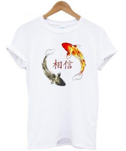 Two Fish Japanes T Shirt Ez025