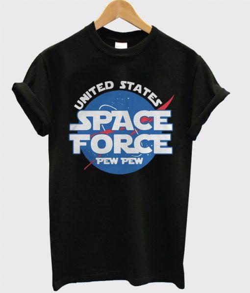 United States Space Force Pew Pew T Shirt Ez025