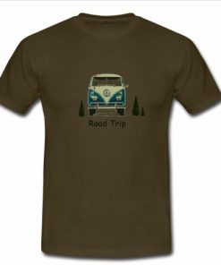 VW Combi Road Trip  T Shirt  SU