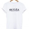 W.A.M.M.A. Women Against Men Making Art T-Shirt  SU