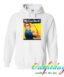 We Can Do It Wartime Propaganda hoodie