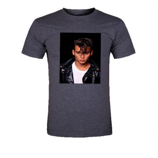 Young Johnny Depp T Shirt