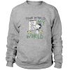Your World My World Snoopy Sweatshirt