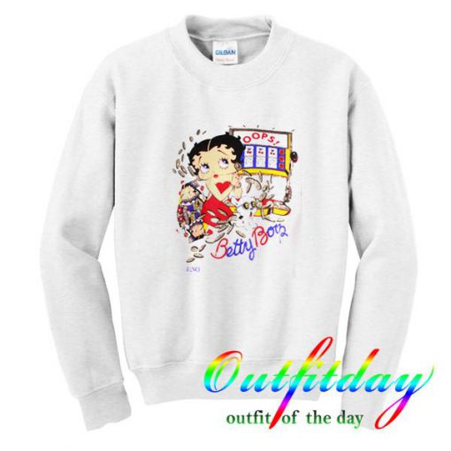 betty boop sweatshirt