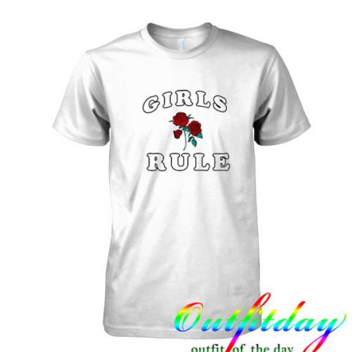 girls rule tshirt