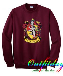 gryffindor logo sweatshirt